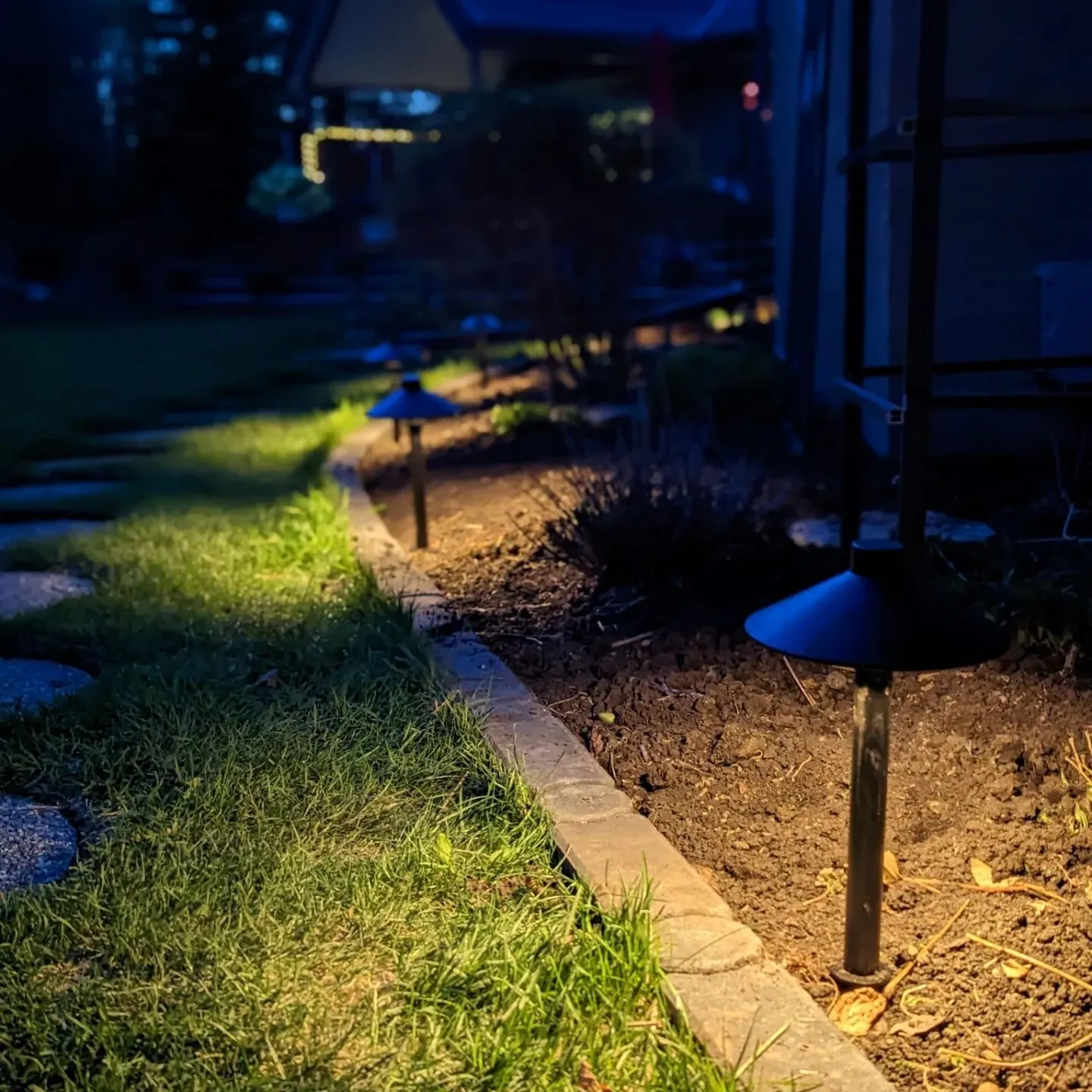 Modern Estate in Calgary — residential permanent LED lighting installation by Allure Lighting